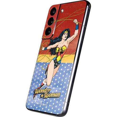 DC Comics Wonder Woman Ready to Fight Galaxy S22 Skin